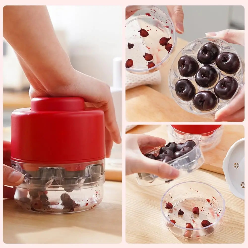 Cherry Pitter Tool - Pit 7 Cherries